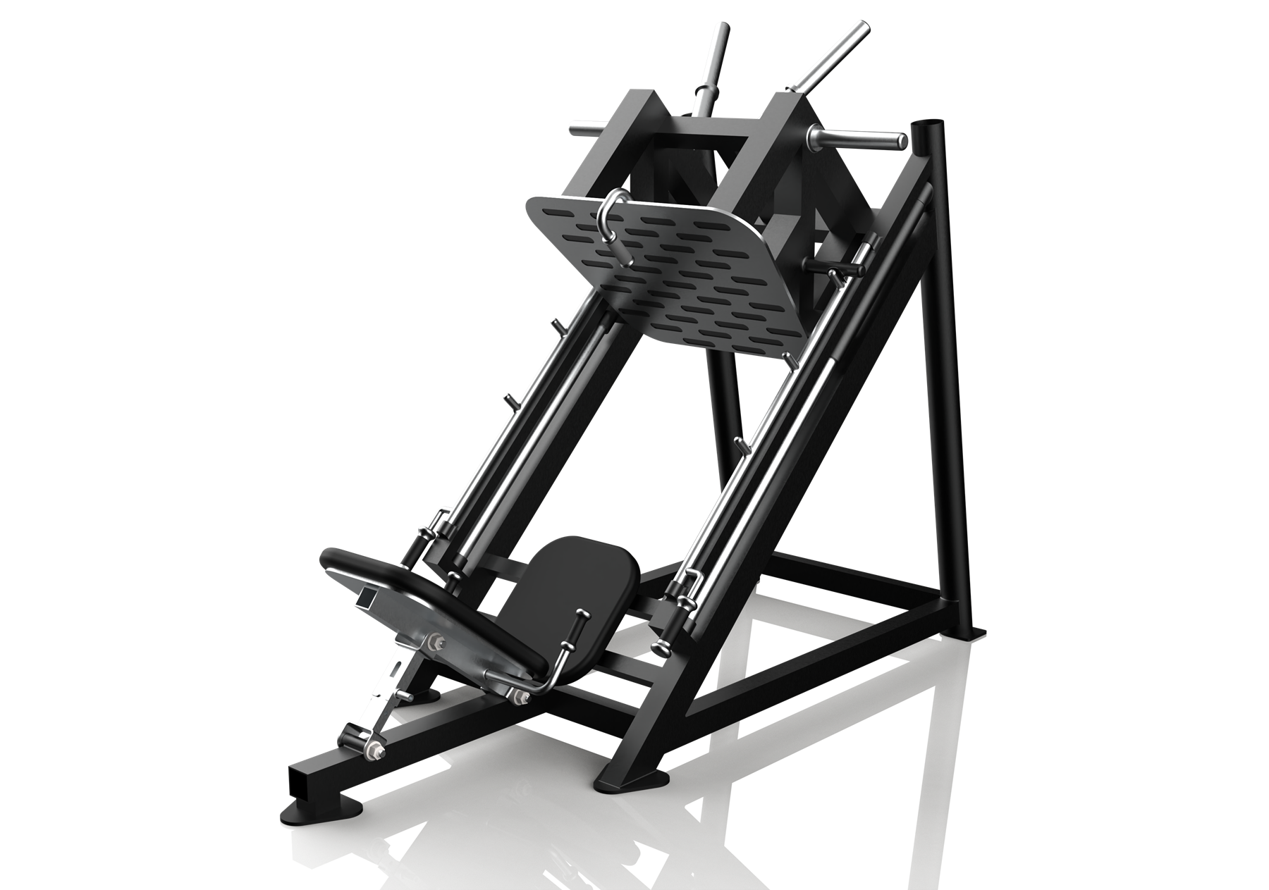 Iso-lateral leg press — KeyShot render